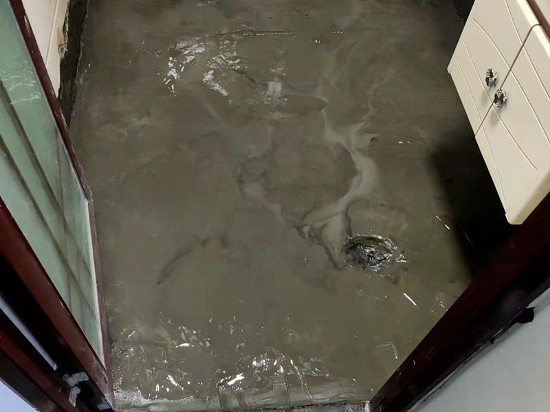 衛生間地面防水作業