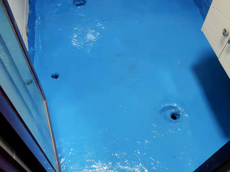 衛生間地面防水作業