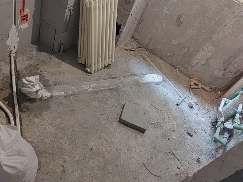 衛生間地面不平有積水怎么補救