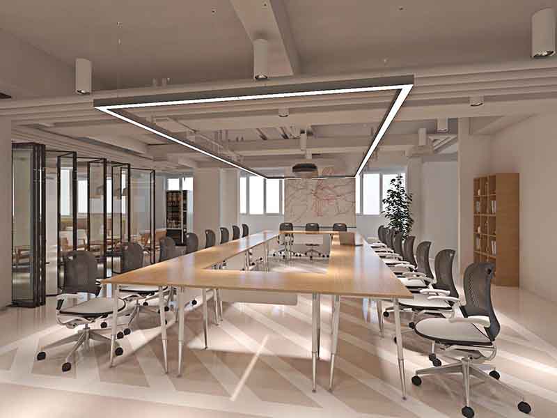 惠州市惠城區西湖風景區辦公室翻新裝修-燈具安裝